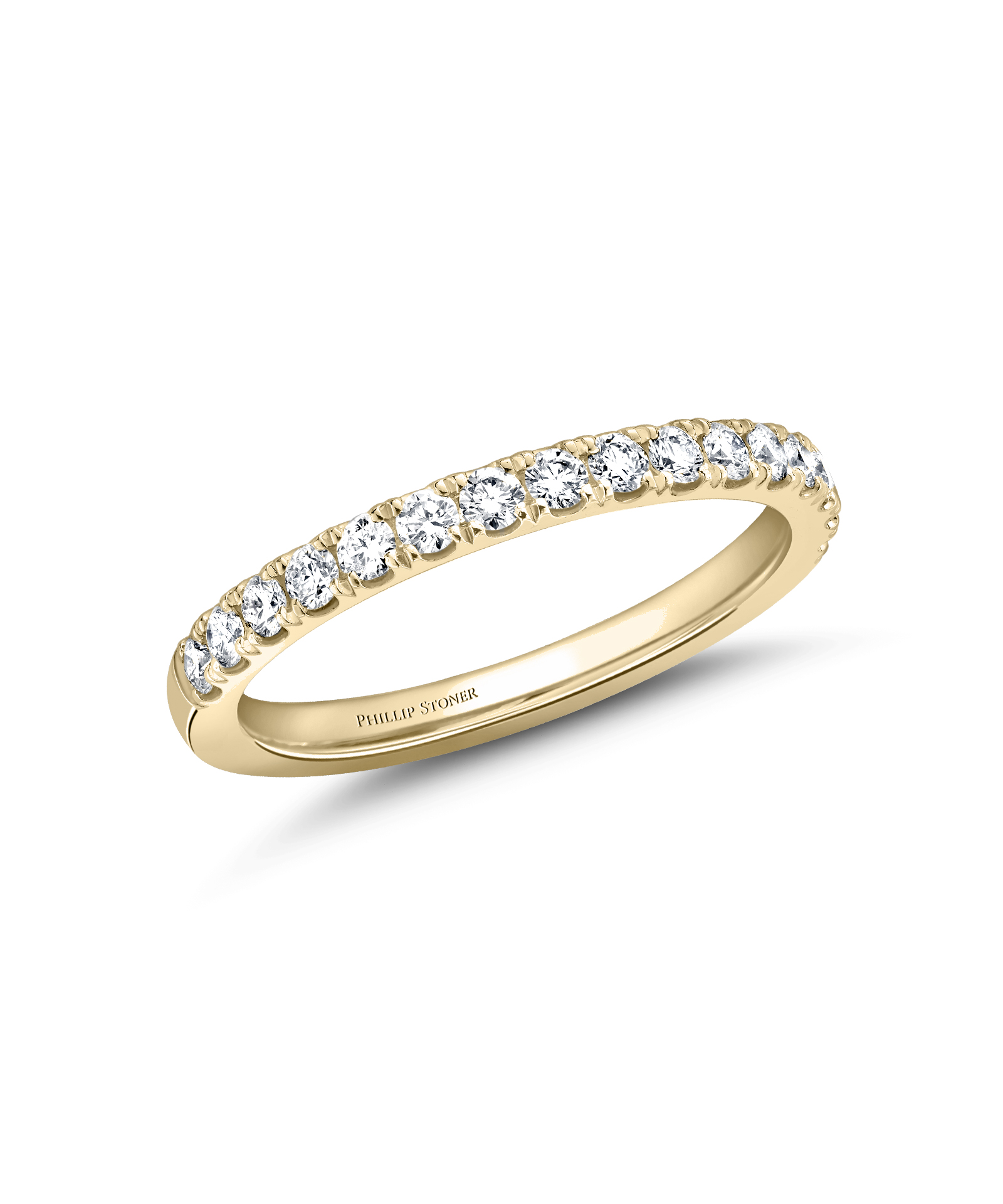 18ct Yellow Gold 0.36ct Thea Diamond Wedding Ring - Phillip Stoner The Jeweller